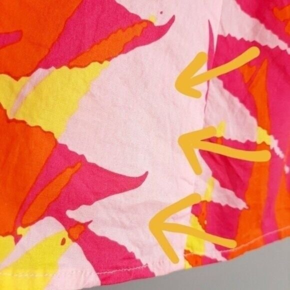 PLENTY DRESSES by Tracy Reese Anthro Summer Fit & Flare Floral Dress Sz 0 Flaw - Picture 10 of 13